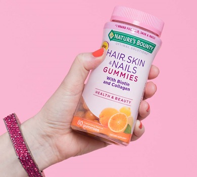5 Reasons to Try Tropical Citrus Hair, Skin & Nails Gummies SM