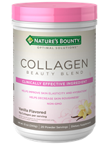 Collagen Beauty Blend - Vanilla Flavored - 15g of Collagen (12 oz Vanilla Powder)