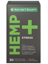 Nature's Bounty Hemp Plus Stress