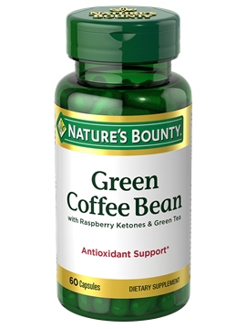 Green Coffee Bean with Raspberry Ketones & Green Tea